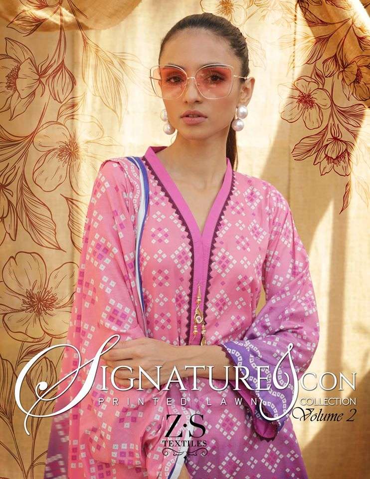 Signature Icon Printed Lawn Vol 2